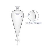 $68 2000ml Conical Separatory Funnel 24/29 Joints