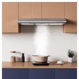 $128 CIARRA Range Hood 30" Under Cabinet Vent