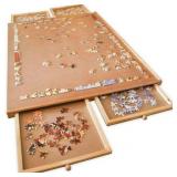 $70 Jumbo Puzzle Plateau Organizer 26" x 34", Wood