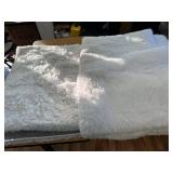 $216 HOMBYS Fluffy Area Rug 12x15 ft, White