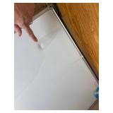 $59 Lockways 36x24 Magnetic & Cork Board, Silver Aluminium Frame