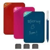 Boogie Board 3-Pack VersaNotes 4x6 Starter Pack Reusable Sticky Notes