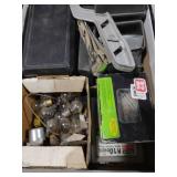 box of garage items