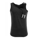 Post Shoulder Surgery Recovery Tank Top Shirts - Broken Arm Clothes Black Retail $26.08