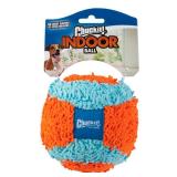 Chuckit Indoor Fetch Ball Dog Toy (4.75 Inch), Orange and Blue