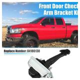 ACROPIX Car Front Left Right Door Check Strap Stopper Limiter Fit for Chevrolet Silverado Fit for GMC Sierra - Pack of 1 Black