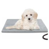 clawsable Outdoor Pet Heating Pad for Dog & Cat, Multi-Size Extremely Waterproof Heated Cat Dog Bed for Outside, Pet Heater Warmer Mat Blanket for Senior Dog Cat House Whelping Box