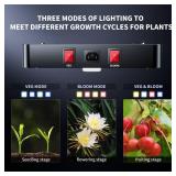 BESTVA 2024 Upgrade DC1000 Led Grow Light with High Yield Diodes Full Spectrum LED Grow Lights for Indoor Plants Greenhouse Veg Bloom Light Hydroponic Grow Lamp