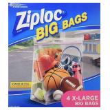 Ziploc Big Bag XL (4 Bags)