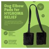 Miller Eclipse Dog Reinforced Elbow Pads Elastic Hygroma Relief Pressure Sore Cushions Flexible Straps Medium Dog Large Dog Soft Stretchy Material