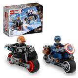 LEGO - Marvel Black Widow & Captain America Motorcycles 76260