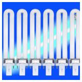 amgolibi 6 Pack Compatible with DynaTrap 21050 Replacement Bulb 9W Light for DT3009, DT3019 DT3039 6.5 Inch Length