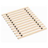 Spring Solution, 0.68-Inch Horizontal Mattress Support Wooden Bunkie Board/Bed Slats, Twin XL(39")