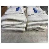 White Towels 10 Packs of 2 - 20 Total