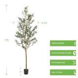 Realead Artificial Olive Tree 7ft