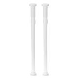 Roe & Moe Telescoping Window Security Guard Bars Prevent Forced Entry - extends from 17-27 inches (2-Pack)