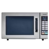 Panasonic Consumer NE1054F 1000 Watt Commercial Microwave Oven With 10 Programmable Memory, Stainless - Retail: $301.42