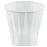 Solo Disposable Souffle Cup White Paper 3.5 oz. 100 Ct 450-2050 - 2 pack (200 count total)