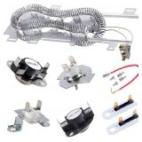 8544771 Dryer Heating Element, 279816 Thermostat Cut Off,279973 3392519 Dryer Thermal Fuse Compatible with maytag, kenmore,kitchen,whirlpool and More