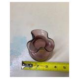 Small Handblown Purple Vase