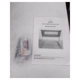 3 in 1 Baby Bassinet, Bedside Sleeper, & Playpen (Gray)- Retail: $169.98