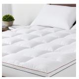 Pillow Top Mattress Topper Pad Extra Thick Cover