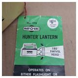 Antique Ray O Vac Hunter Lantern 398