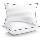 Hotel Pillows for Sleeping Standard Size Set of 2, Soft Down Alternative Pillow for Side, Back or Stomach Sleeper