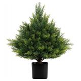 Artificial Cedar Topiary Ball Tree One 19