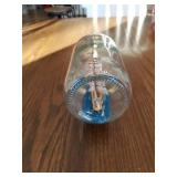 Beachcombers Pirate Boat In Bottle With Base Blue