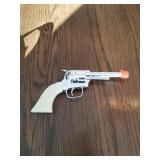 Vintage Western Cowboy Style Cap Pistol Toy Gun With Holster