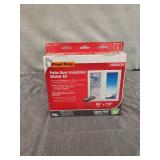 Frost King V76H Indoor Shrink Door Kit 84in x 110in Patio Door Clear