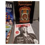 LOT OF RANDOM BOOKS AND MAGAZINES