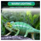 T5 UVB 24W Bulb for Reptiles, 2 Pack UVB Lamp for Bearded Dragon.