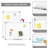 XBoard Magnetic Dry Erase Board, 36 X 24 Inches, Double Sided.