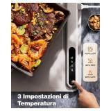 iTRUSOU Electric Warming Tray - Full Surface Heating,Rollable & Portable,Premium Silicone Nano-Material,3 Temperature Settings,Auto Shut-Off -Versatile Food Warmer for Gatherings,Parties,Everyday Use