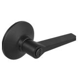 Freedom Matte Black Bed/Bath Door Lever