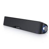 Computer Speakers, HiFi Sound Quality Computer Sound Bar, USB Powered PC Speakers, Bluetooth 5.0 and 3.5mm Aux-in Computer Speakers for Desktop, Laptops, PCs, Phones, Tablets, Xbox, Gaming Speakers