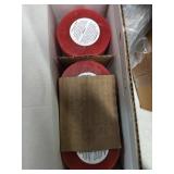 Simply Soson Red Rustic Texture Pillar Candles 3x3 inch - Set of 3 - Unscented Decorative Red Candles, No drip Candles, Ideal as Large Candles for Home Decor, Weddings, Holidays