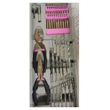 KingTool 219 Piece Home Tool Set Pink Tool Kit with 12V Max Power Cordless Drill, Tool Kit for Women, Home Tool Kit - Retail $89.99