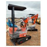 AGT L12R Mini Excavator, Pop Up Rear Hatch, Really Nice Layout