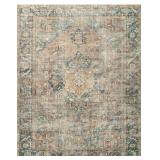 Loloi II Margot Collection MAT-02 Terracotta / Lagoon 7