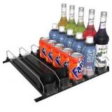 5 Rows Drink Organizer for Fridge, 15