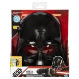 STAR WARS Darth Vader Electronic Mask with Phrases & Sound Effects, Costume for Kids, Toys for 5 Year Old Boys and Girls