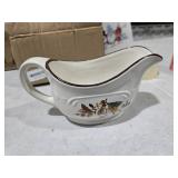 Pfaltzgraff Autumn Berry Gravy Boat, Cream, 9 Inches