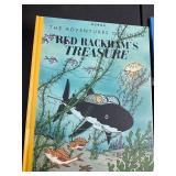 The Adventures of tintin Red rackham´s treasure by little, brown hardcover book approx 13x16.5 inch