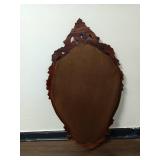 wall mirror solid wood frame 35.5x20 inches