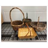 (4) basket assortment- good condition