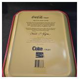 Coca cola reproduction trays