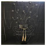 Hanging metal wall art